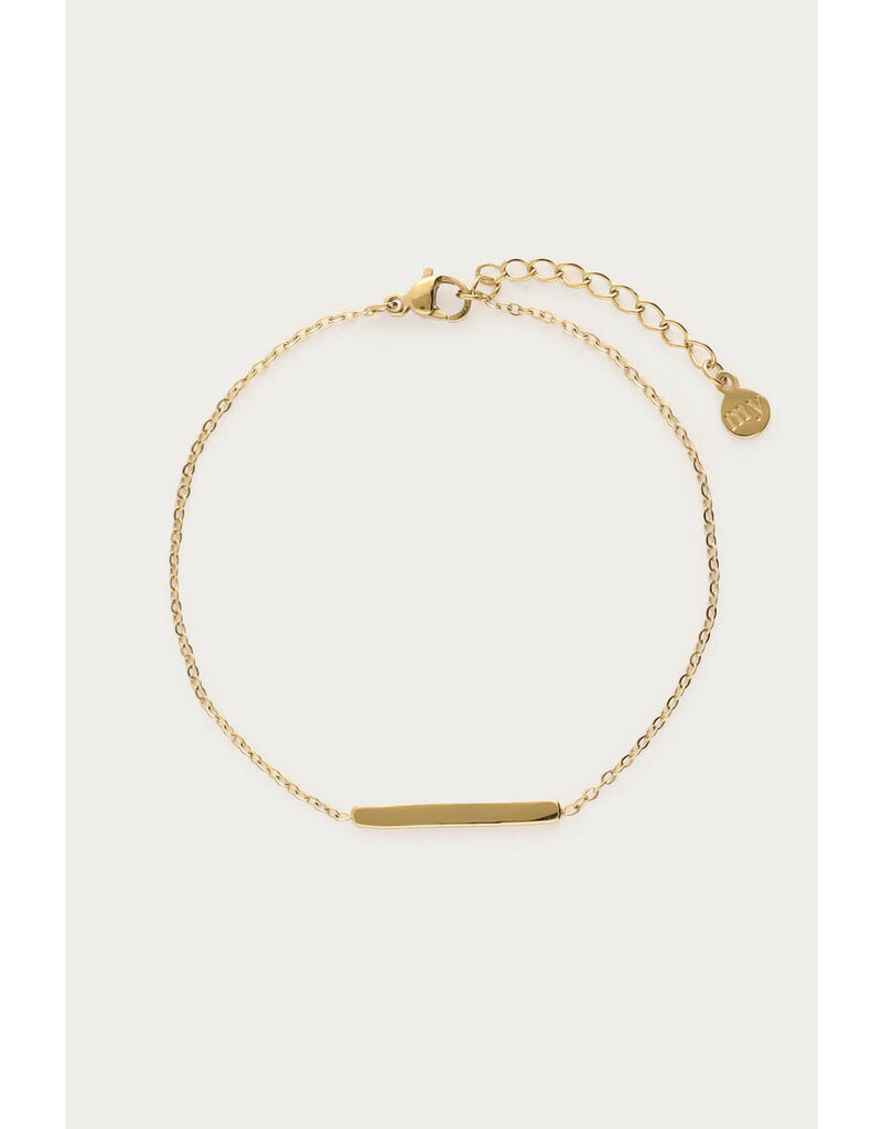 My Jewellery My Jewellery | Armband met bar - goud