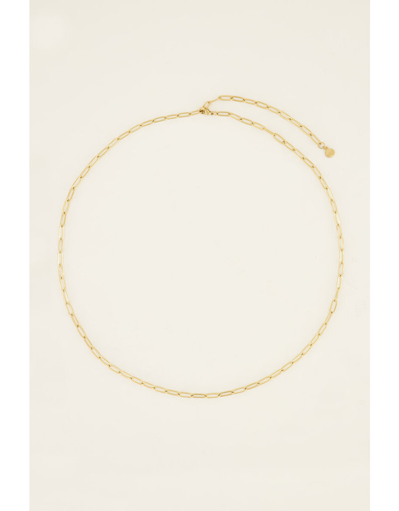 My Jewellery My Jewellery | Custom ketting met open schakels - goud