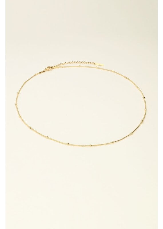 21Jewelz My Jewellery | Ketting basic met bolletjes - goud