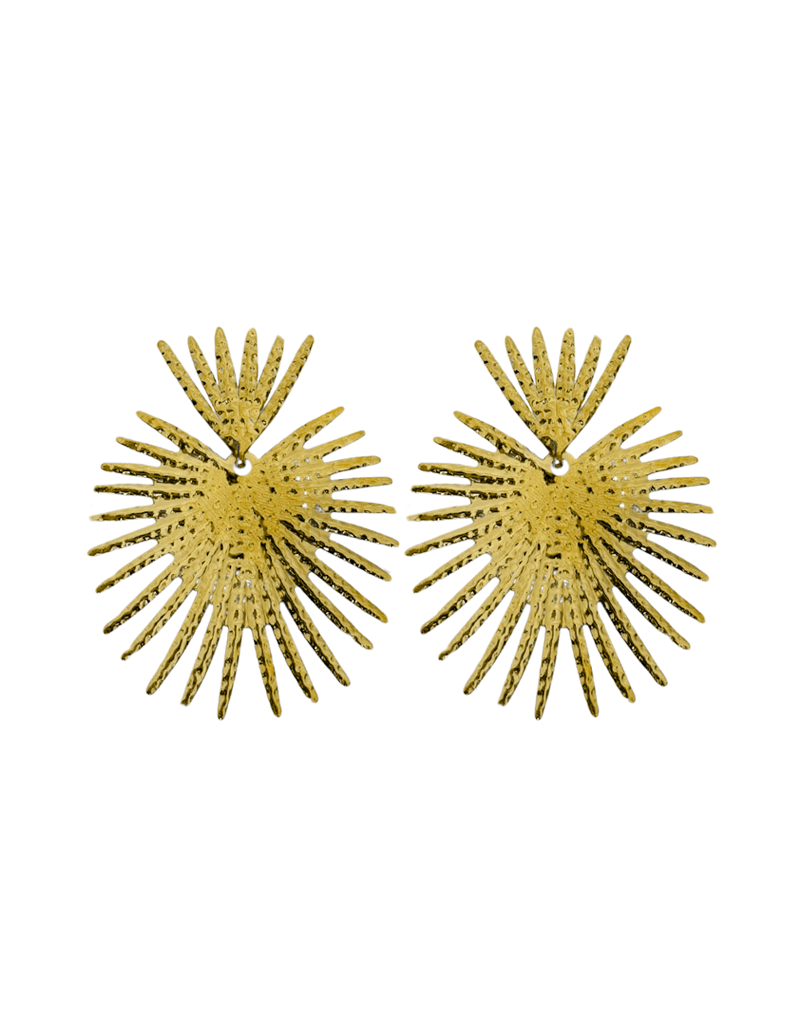21Jewelz Statement boho oorbellen - goud