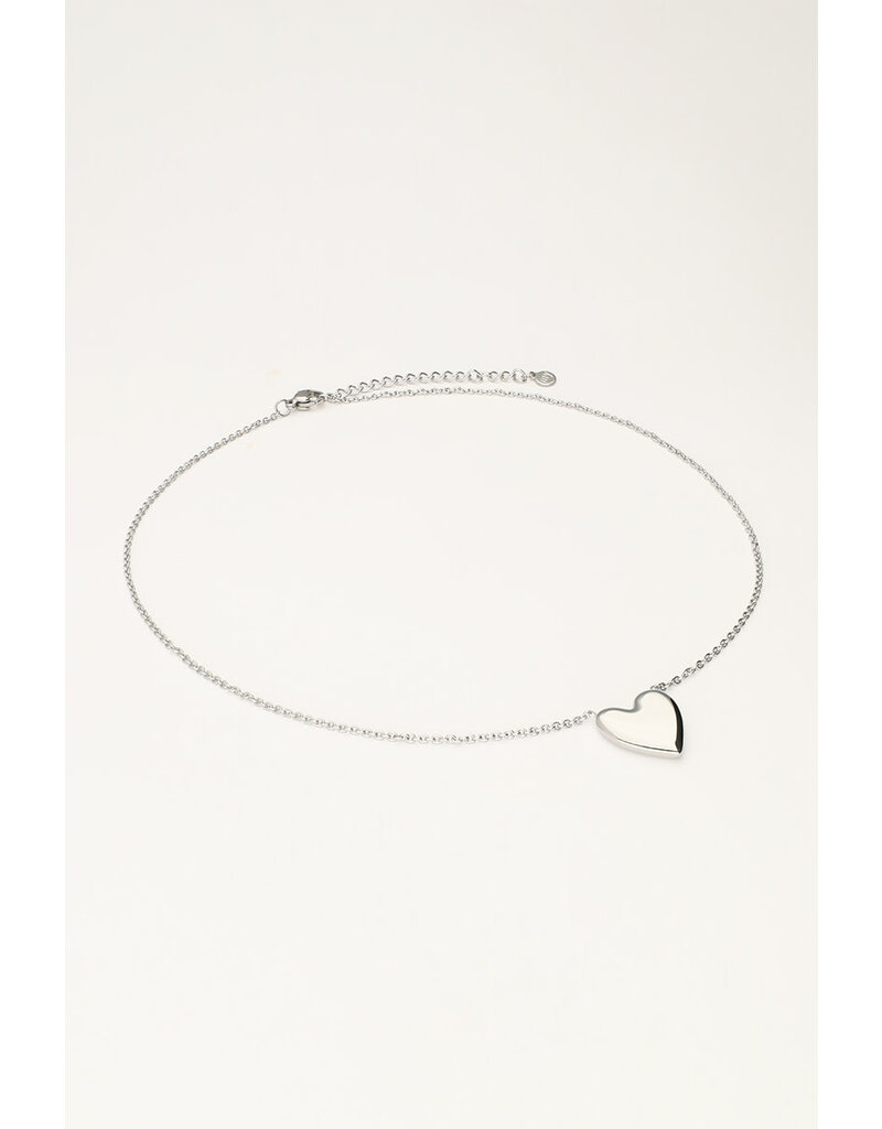 My Jewellery My Jewellery | Minimalistische ketting met hart - zilver