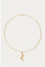 My Jewellery My Jewellery | Nomads schakelketting met cowboy boot - goud