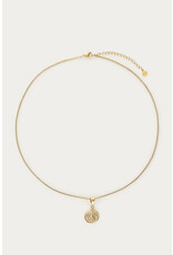 My Jewellery My Jewellery | Nomads ketting met minimalistische swirl - goud