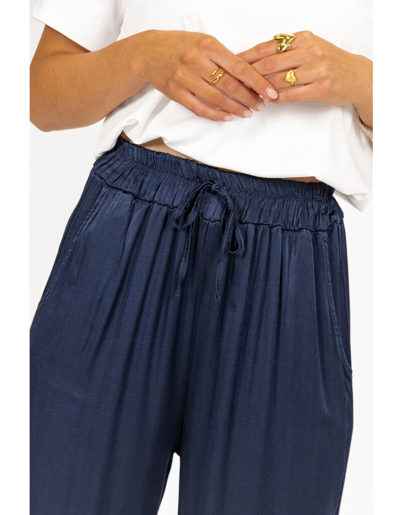 21Jewelz Losvallende broek - silky navy