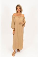 21Jewelz Off shoulder jurk - beige