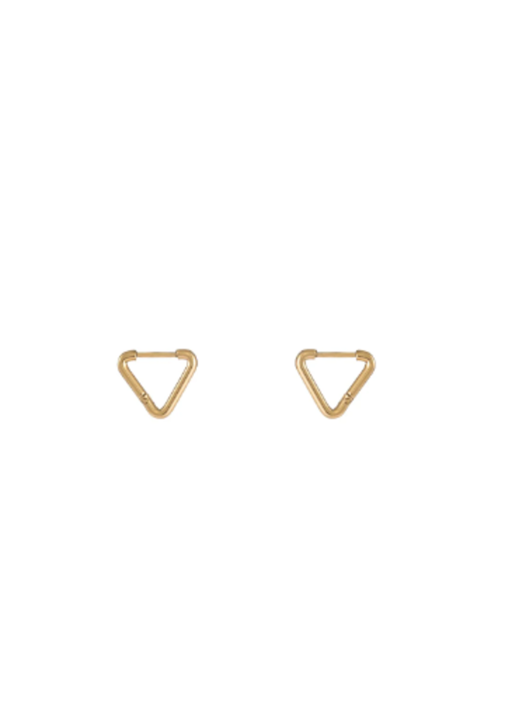 Go Dutch Label D&E - Small triangle - goud