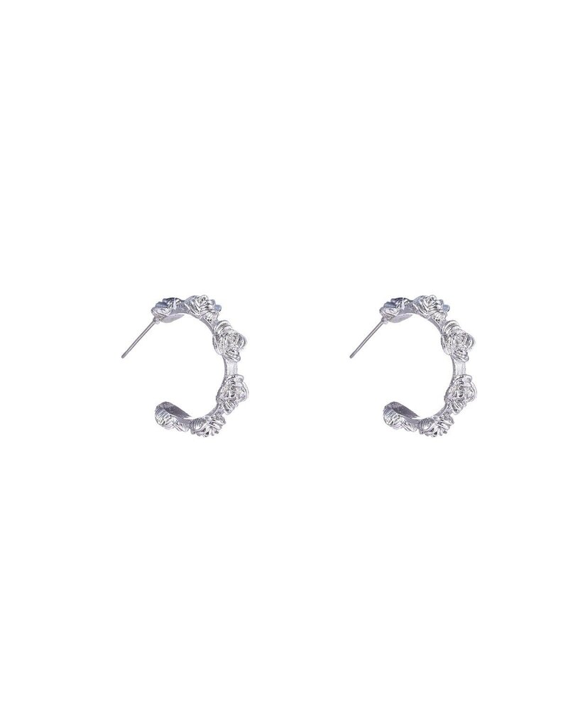 Go Dutch Label D&E - Flower Creole - zilver