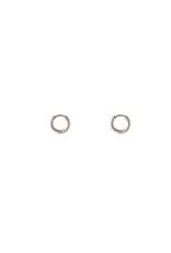 Go Dutch Label D&E - Basic Hoop - 6mm - mini - zilver