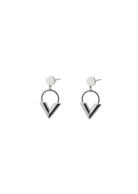 Go Dutch Label D&E - Classic V - zilver