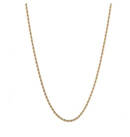 Go Dutch Label D&E - Small Twist Necklace - goud