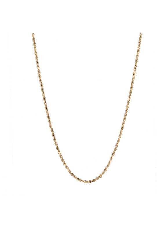 Go Dutch Label D&E - Small Twist Necklace - goud