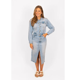 21Jewelz Denim jeans jurk