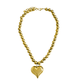 21Jewelz Bold ketting met hart - goud