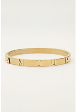My Jewellery My Jewellery | Bold bangle amour - goud