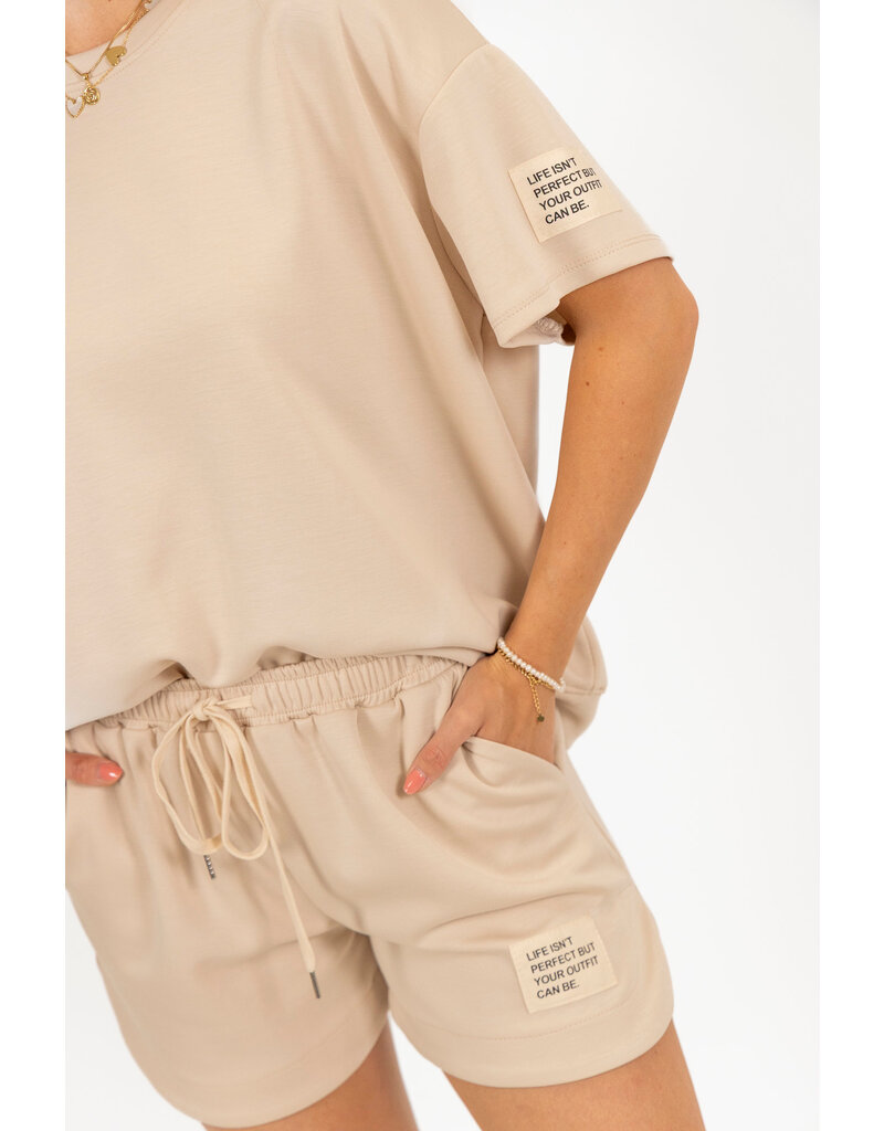 21Jewelz Perfect co-ord set - beige