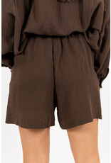 21Jewelz Mousseline shortje - bruin