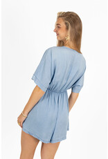 21Jewelz Denim playsuit