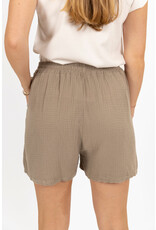 Mousseline shortje - taupe