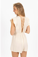 21Jewelz Mousseline playsuit - ecru