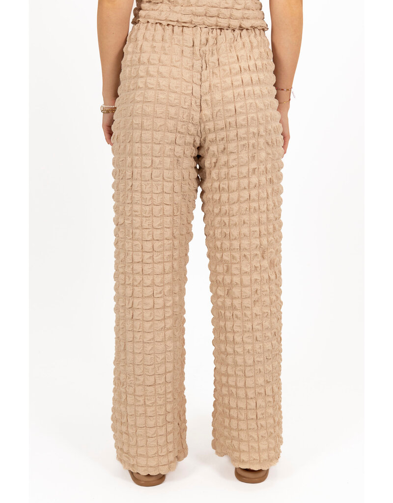 21Jewelz Structuur broek - beige
