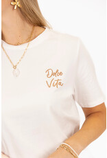 21Jewelz Dolce vita shirt - wit