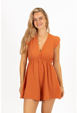 21Jewelz Mousseline playsuit - roest