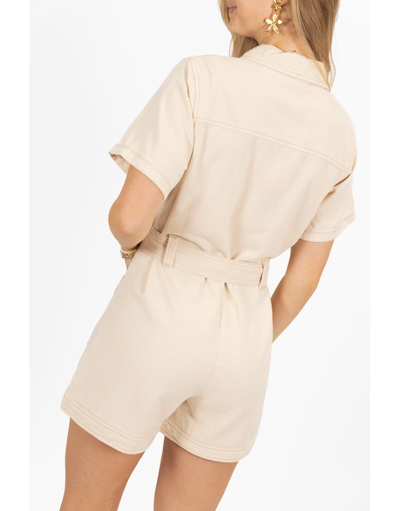 21Jewelz Spijker playsuit - beige