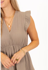 21Jewelz Mousseline playsuit - taupe
