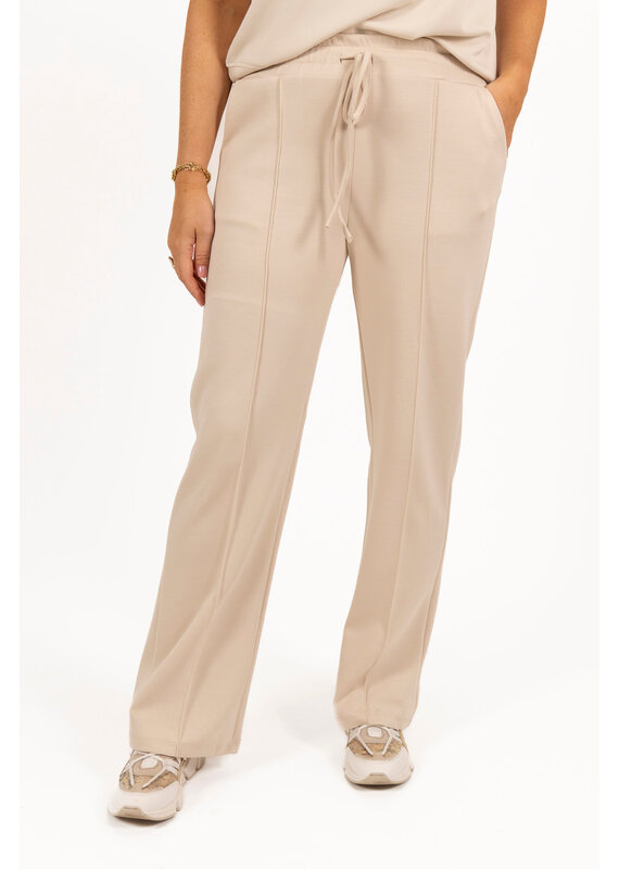 21Jewelz Casual pantalon met strik - beige
