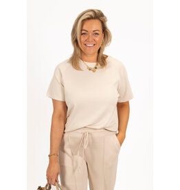 21Jewelz Basic sweater shirt - beige
