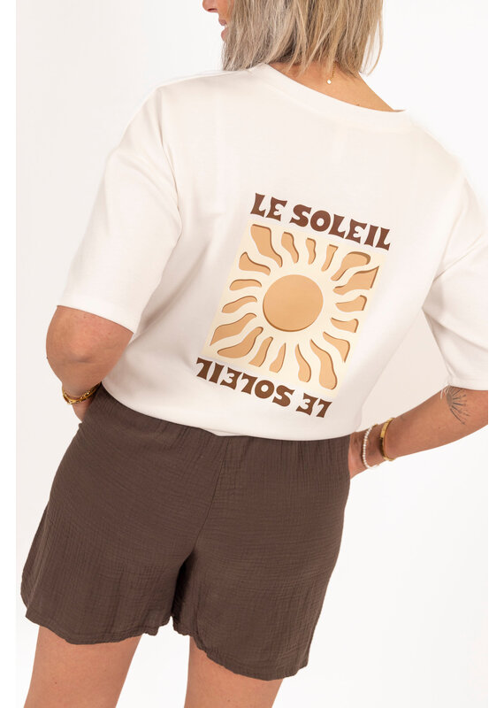 21Jewelz Le Soleil shirt - ecru/beige