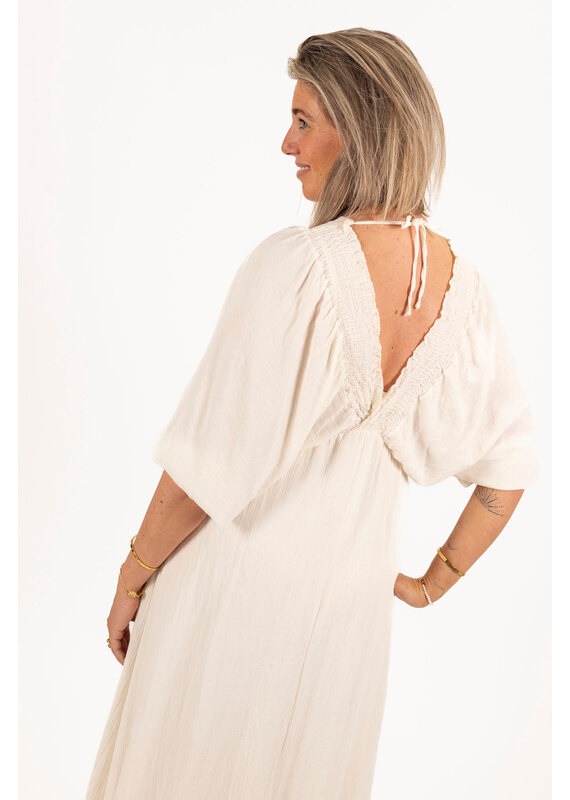 21Jewelz Boho dress - ecru