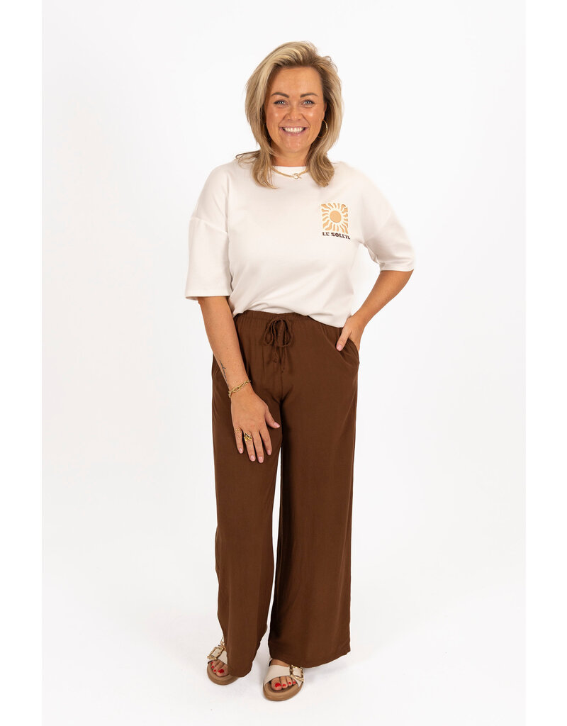 21Jewelz Flowy pantalon - bruin