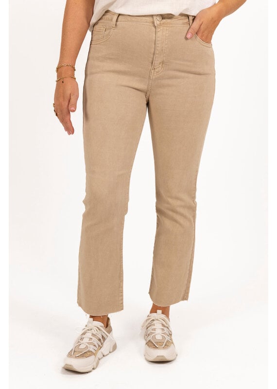 21Jewelz Mom jeans - washed beige