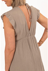 21Jewelz Lange mousseline jurk - taupe