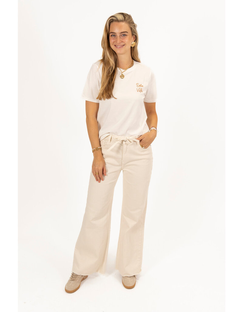 21Jewelz Dolce vita shirt - wit