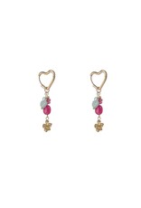 Go Dutch Label D&E - Heart summer hoop - multicolor