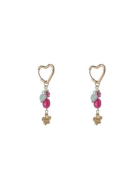Go Dutch Label D&E - Heart summer hoop - multicolor