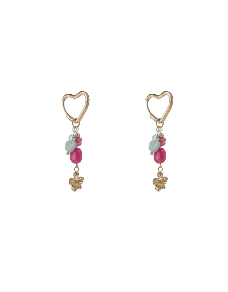 Go Dutch Label D&E - Heart summer hoop - multicolor