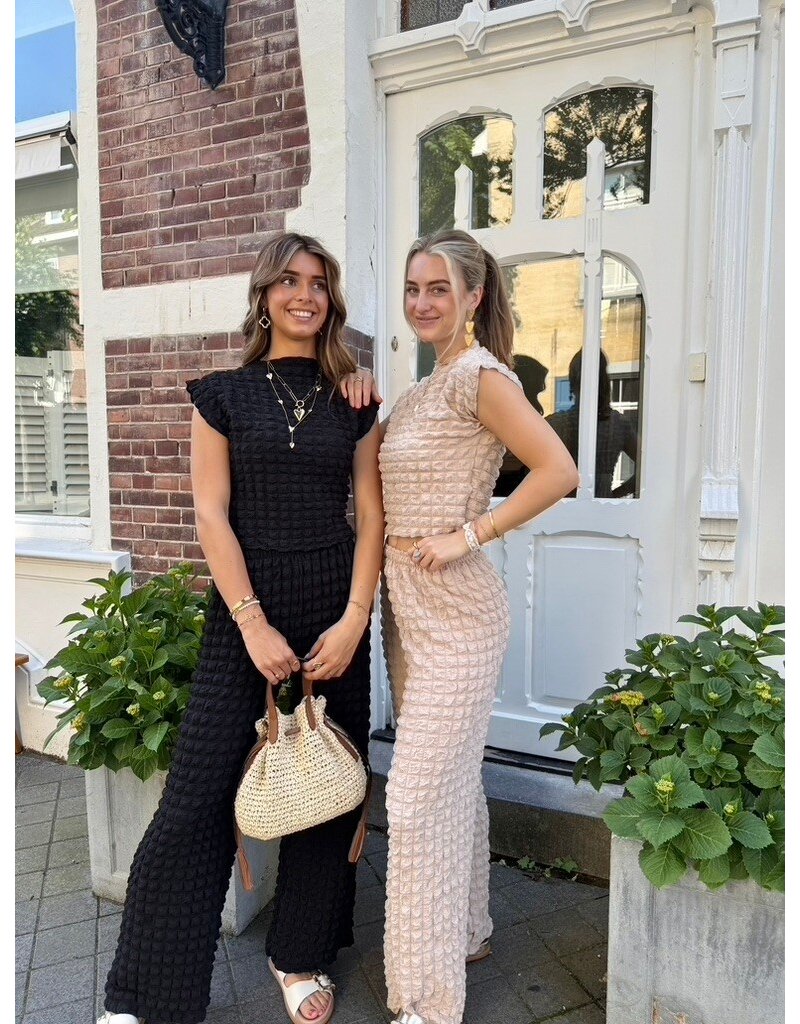21Jewelz Structuur top - zwart