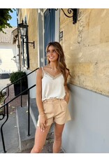 21Jewelz Topje met beige borduursels
