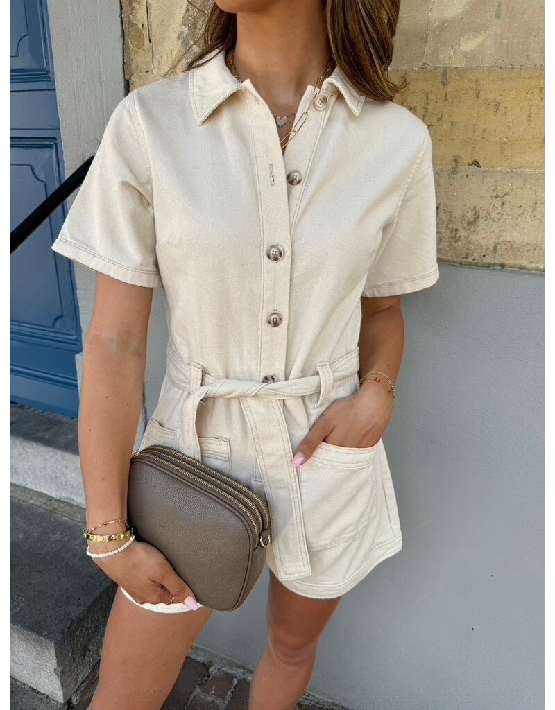 21Jewelz Spijker playsuit - beige