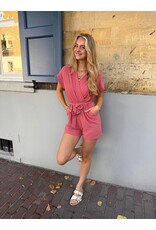 21Jewelz Basic playsuit - oudroze