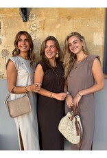 21Jewelz T-shirt jurk - taupe