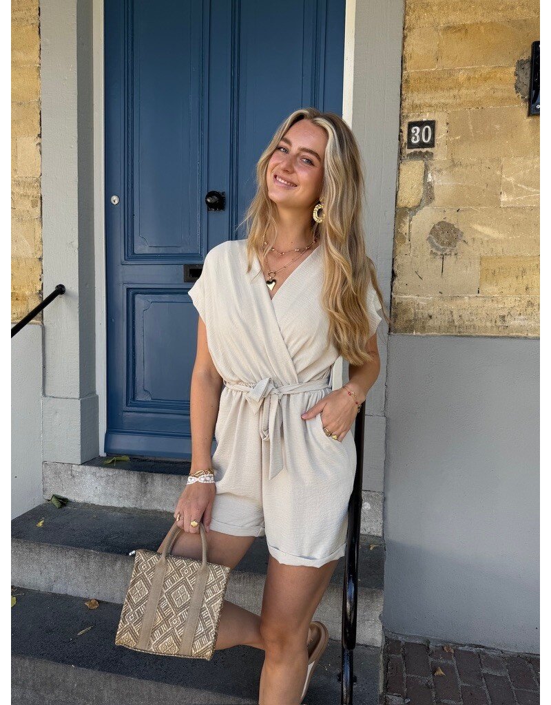 21Jewelz Basic playsuit - beige