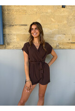 21Jewelz Basic playsuit - choco bruin