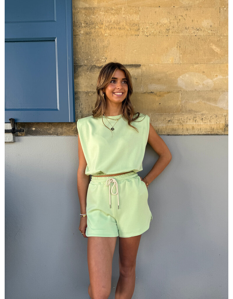 21Jewelz Basic shortje met elastiek - groen