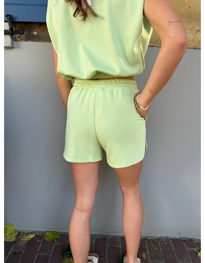 21Jewelz Basic shortje met elastiek - groen