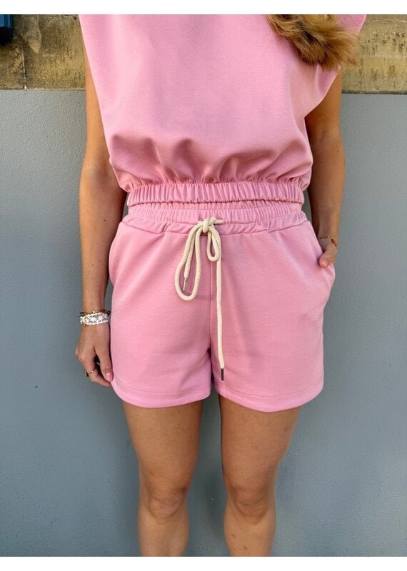 21Jewelz Basic shortje met elastiek - roze