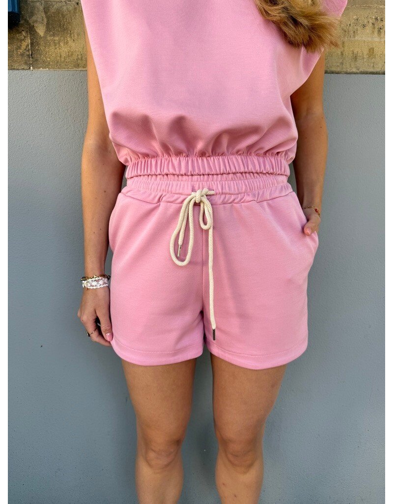 21Jewelz Basic shortje met elastiek - roze